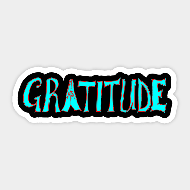 gratitude Sticker by Oluwa290